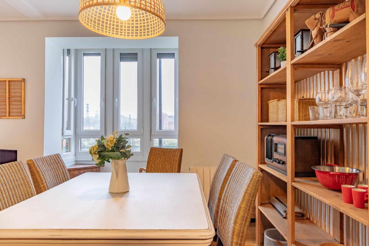 Apartamento Kuia Con Vistas Frontales A La Ria De Bilbao Cerca Del Metro Erandio Exteriér fotografie