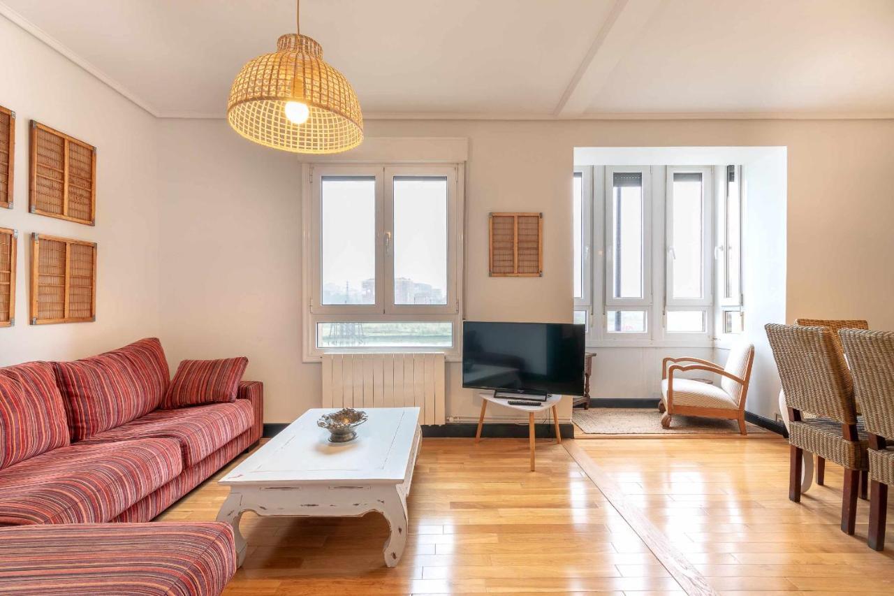 Apartamento Kuia Con Vistas Frontales A La Ria De Bilbao Cerca Del Metro Erandio Exteriér fotografie