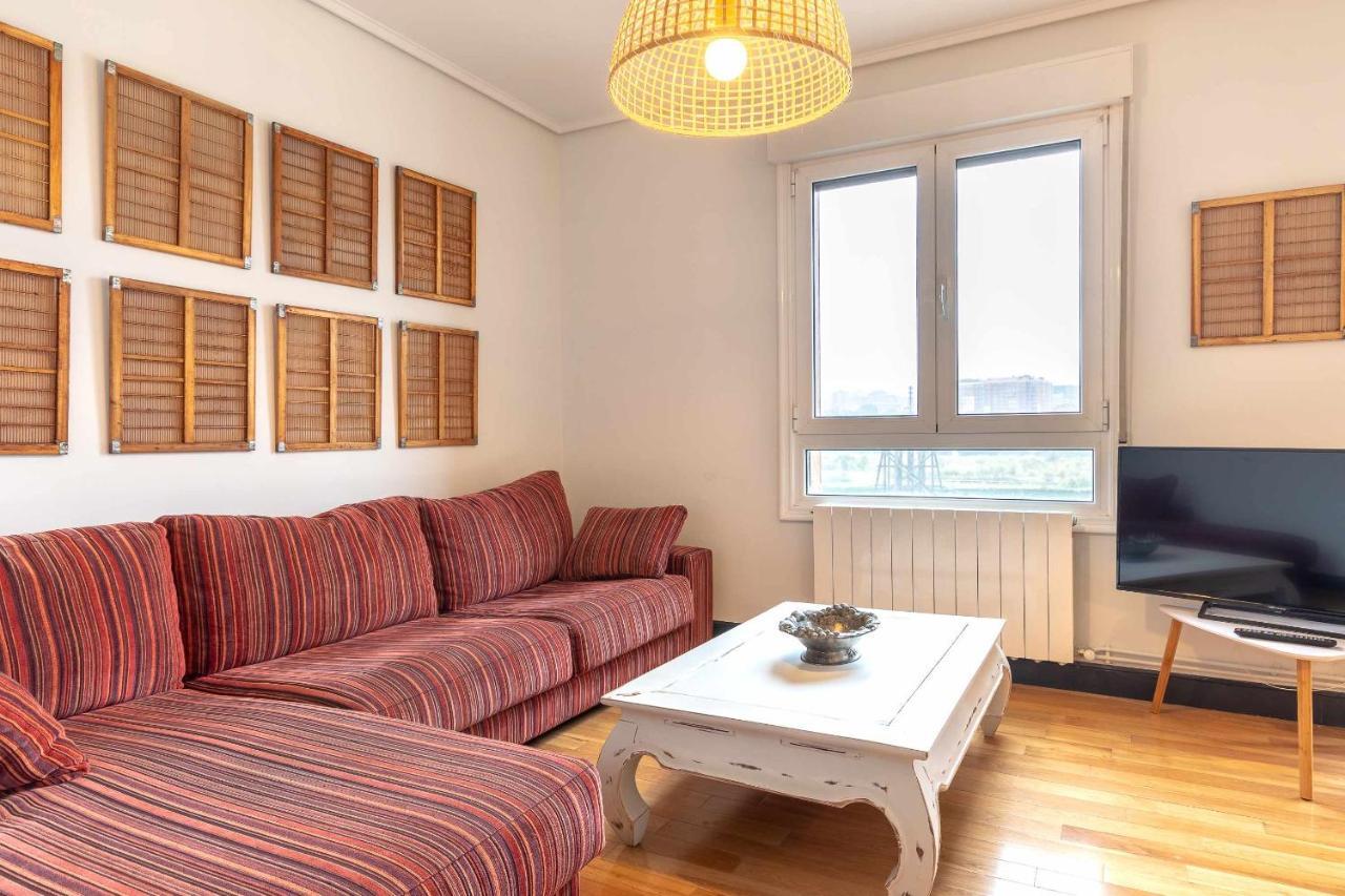 Apartamento Kuia Con Vistas Frontales A La Ria De Bilbao Cerca Del Metro Erandio Exteriér fotografie
